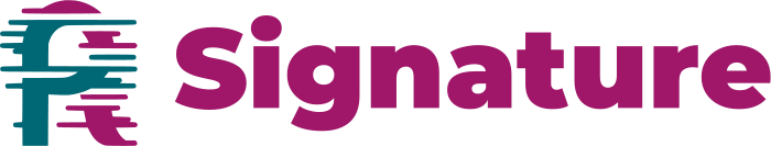 Signature logo design