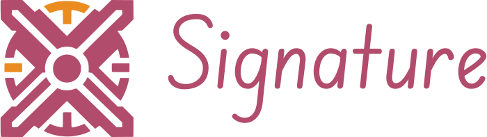 Signature logo design