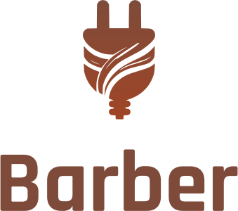 Barber logo design