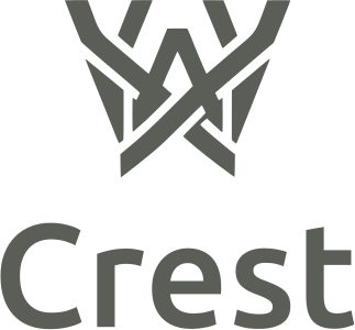 Crest logo design