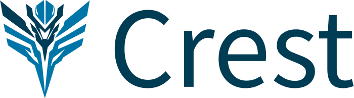 Crest logo design