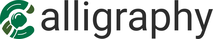 Calligraphy logo design