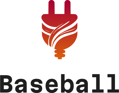 Baseball logo design