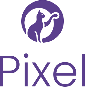 Pixel logo design