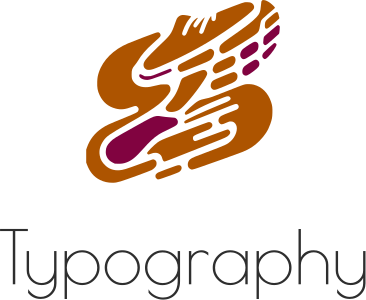 Typography logo design