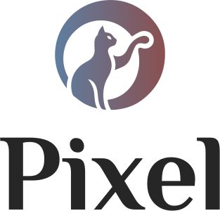 Pixel logo design