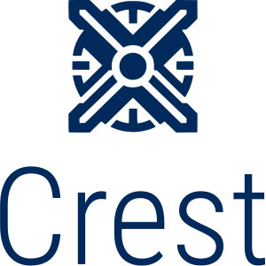 Crest logo design