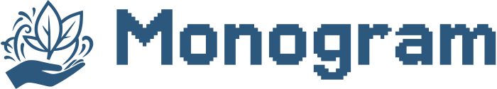 Monogram logo design