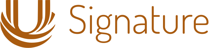Signature logo design
