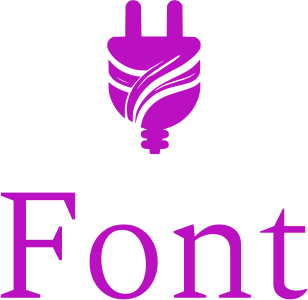 Font logo design