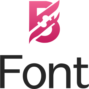 Font logo design