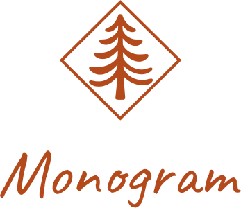 Monogram logo design