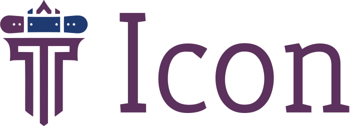 Icon logo design