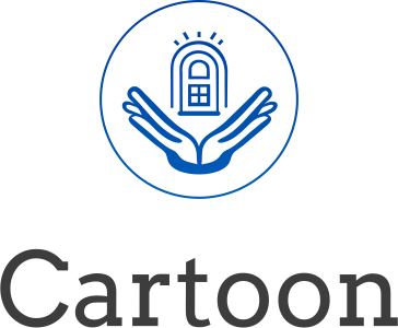 Cartoon logo design