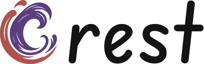 Crest logo design