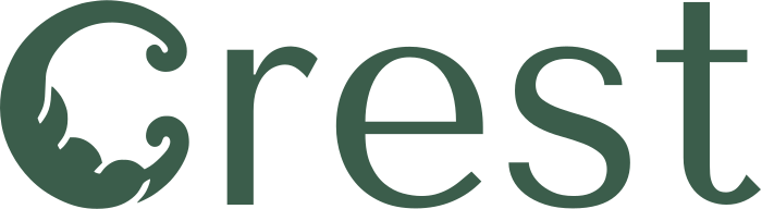 Crest logo design