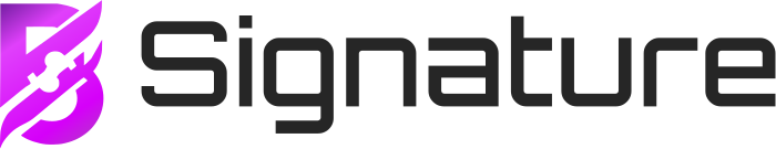 Signature logo design