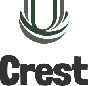 Crest logo design