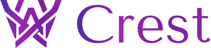 Crest logo design