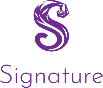 Signature logo design