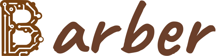 Barber logo design