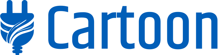 Cartoon logo design