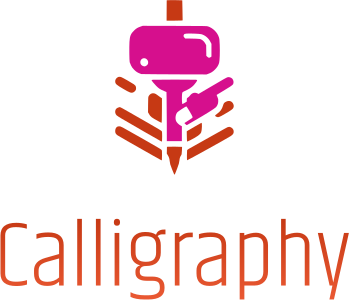 Calligraphy logo design