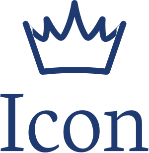 Icon logo design