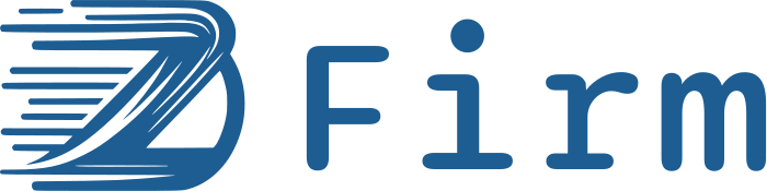Firm logo design
