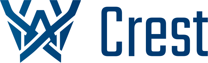 Crest logo design