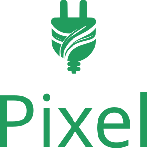 Pixel logo design