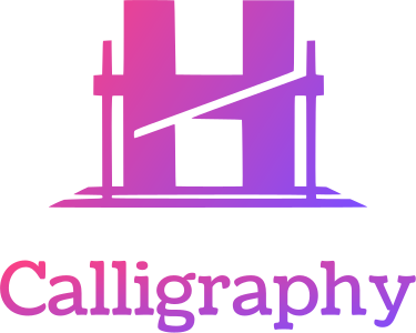 Calligraphy logo design