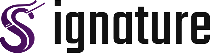 Signature logo design