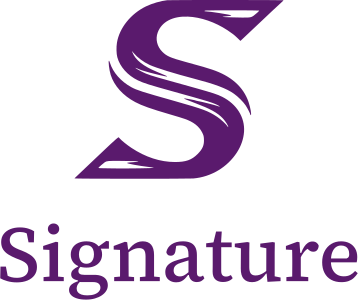 Signature logo design