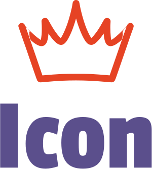 Icon logo design