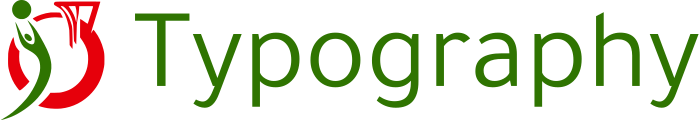 Typography logo design
