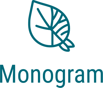 Monogram logo design