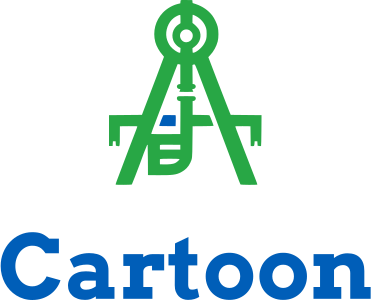 Cartoon logo design