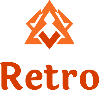 Retro logo design