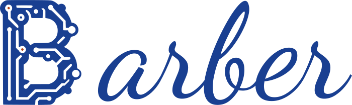 Barber logo design