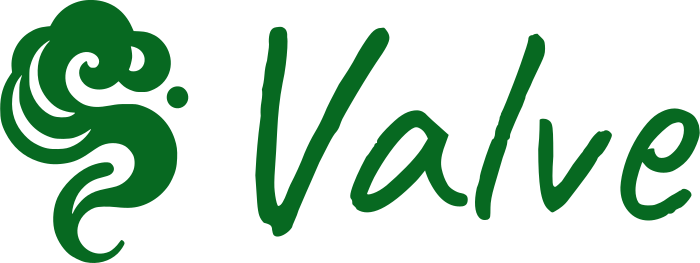 Valve logo design