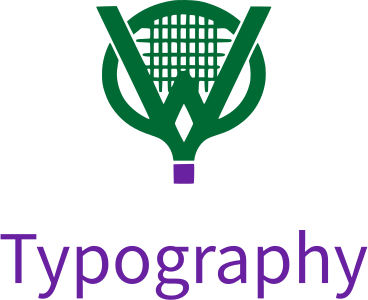 Typography logo design