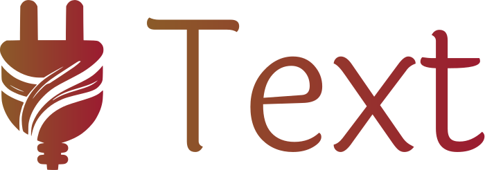 Text logo design