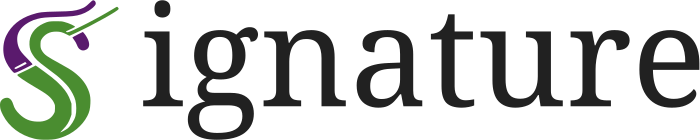Signature logo design