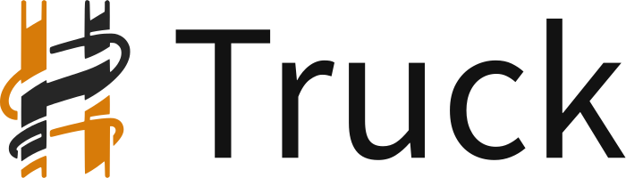 Truck logo design