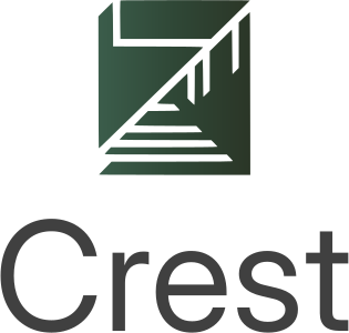 Crest logo design
