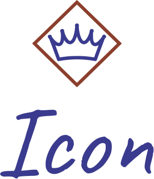 Icon logo design