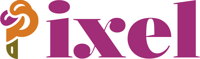 Pixel logo design
