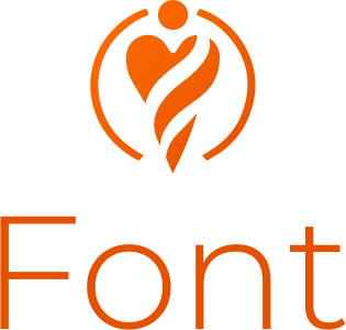 Font logo design