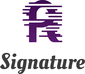 Signature logo design